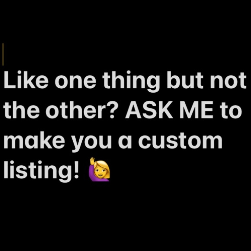 Like only some of the items in a listing? TELL ME!